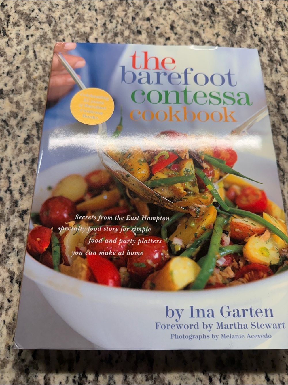 The Barefoot Contessa Cookbook - Colorful Cover- hardcover